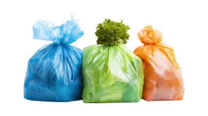 Overflowing garbage bags piling up, a look into waste management challenges overflowing