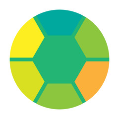 ball football colorful fun