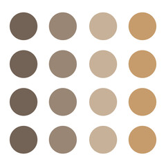 memphis circle shape pattern