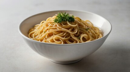 Traditional Easy Noodles Foods Dishes