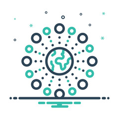 Mix icon for digitization