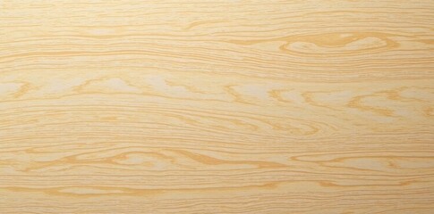 Fototapeta premium Smooth, light-toned wood with subtle grain lines, light wood texture, background
