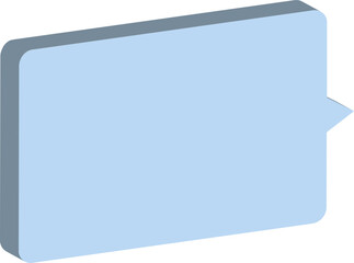 blue speech bubble