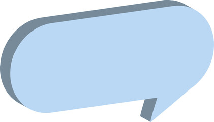 blue speech bubble