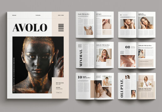 Avolo Portfolio Layout