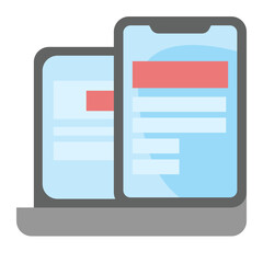 Laptop and Smartphone