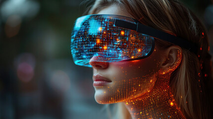 Holographic computing software engineers developing AI-powered 3D interfaces, refining real-time holographic data visualization, optimizing spatial computing algorithms