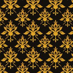 Fototapeta premium seamless damask wallpaper