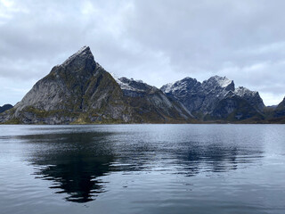 Landscape photos of Lofoten Island Norway, Lofonten Island.