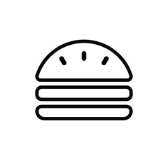 A burger icon