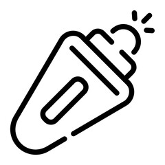 laser pointer Line Icon