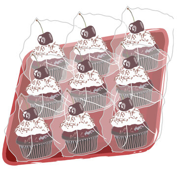 Black Forest Cupcakes Takjil