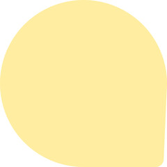 vector illustration of a yellow paper