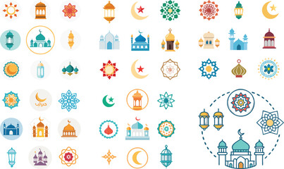 Fototapeta premium A diverse Vector set Illustrator Artwork Design 
