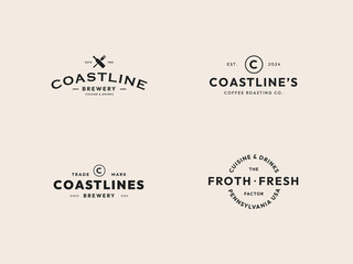 Coffee Logo Set