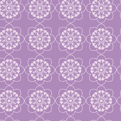 seamless pattern with flowers