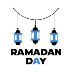 Ramadan Kareem abstract template with post poster or banner design 