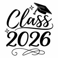 Clean and Professional Class of 2026