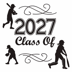 Downloadable Class of 2027 Monochrome