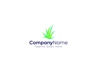 Grass Gradient Logo
