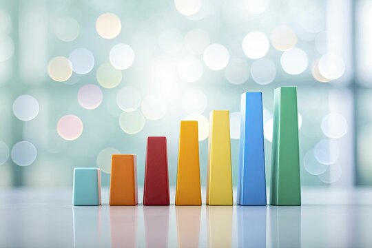A modern, clean visualization of abstract statistical shapes dissolving into a soft, luminous background that conveys clarity in analysis.