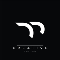 D and R logo design. DR creative Monogram Logo. This logo design is the process of creating a visual symbol that represents a brand, company, or individual.