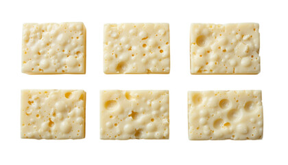 blocks of white cheese PNG