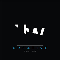 U and W logo design. UW creative Monogram Logo. This logo design is the process of creating a visual symbol that represents a brand, company, or individual.