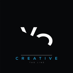 V and Q logo design. VQ creative Monogram Logo. This logo design is the process of creating a visual symbol that represents a brand, company, or individual.