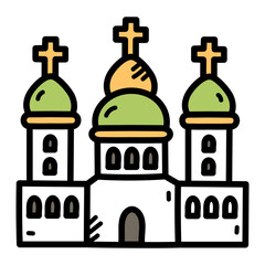 Colorful Church Dome