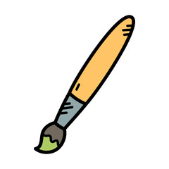 Colorful Paint Brush