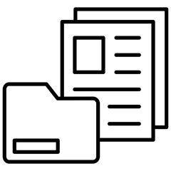 Fototapeta premium Document Icon