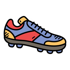 Colorful Soccer Shoe