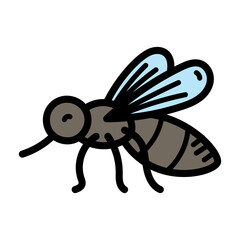 Mosquito Cartoon Bee
