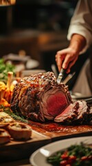Carving Station for Prime Rib