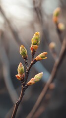 Early Blossoms Heralding Warm Days