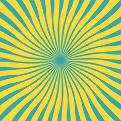 retro sunburst background with rays