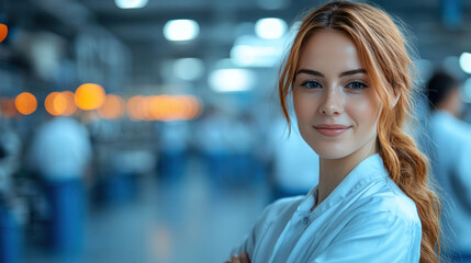 Industrial engineering consultant implementing AI-assisted cost reduction strategies, refining real-time factory automation performance monitoring