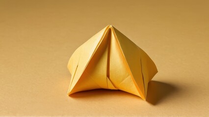  a delicate origami creation showcasing the elegance of folded paper art