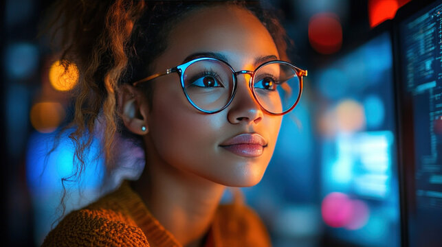 Programmers at work in a collaborative environment, using AI-assisted coding tools, optimizing cloud-based applications, refining real-time software debugging techniques