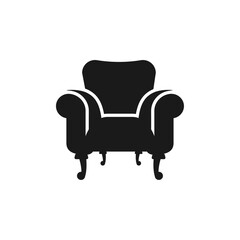 Luxury sofa Design Vector illustration