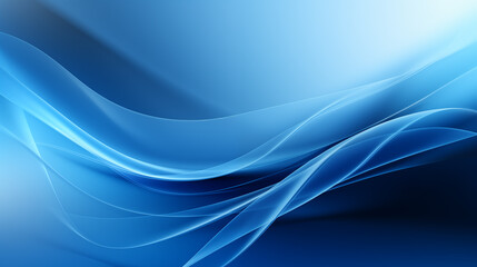 Obraz premium blue dark background for wide banner. Blue background. Abstract blue dark background