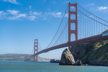 Golden Gate Bridge, San Francisco, California, USA. 