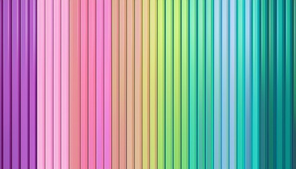 Obraz premium Vertical line stripes pastel polycarbonate panel. Generated image