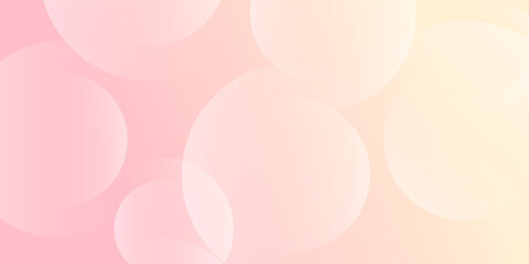 soft pastel abstract background with overlapping translucent circles in pink and peach tones, creating a gentle and elegant design