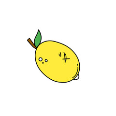 fruit coloring drawing 