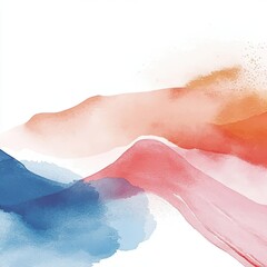Abstract Watercolor Backgrounds Creative Card Templates