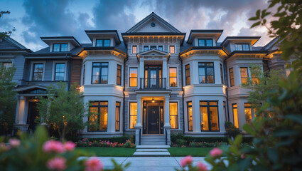 Obraz premium Single-Family Home, Townhouse, Condo, Apartment – Find Your Home 