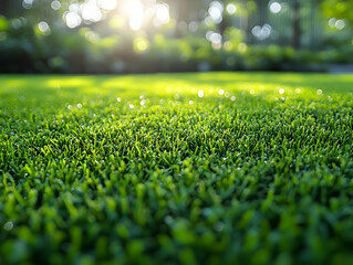 Naklejka premium Green Grass Background Image