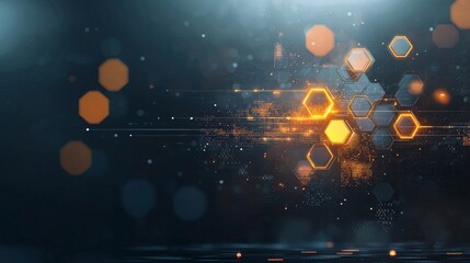 Dynamic digital transformation visualization modern tech environment graphic design abstract background futuristic viewpoint conceptual impact